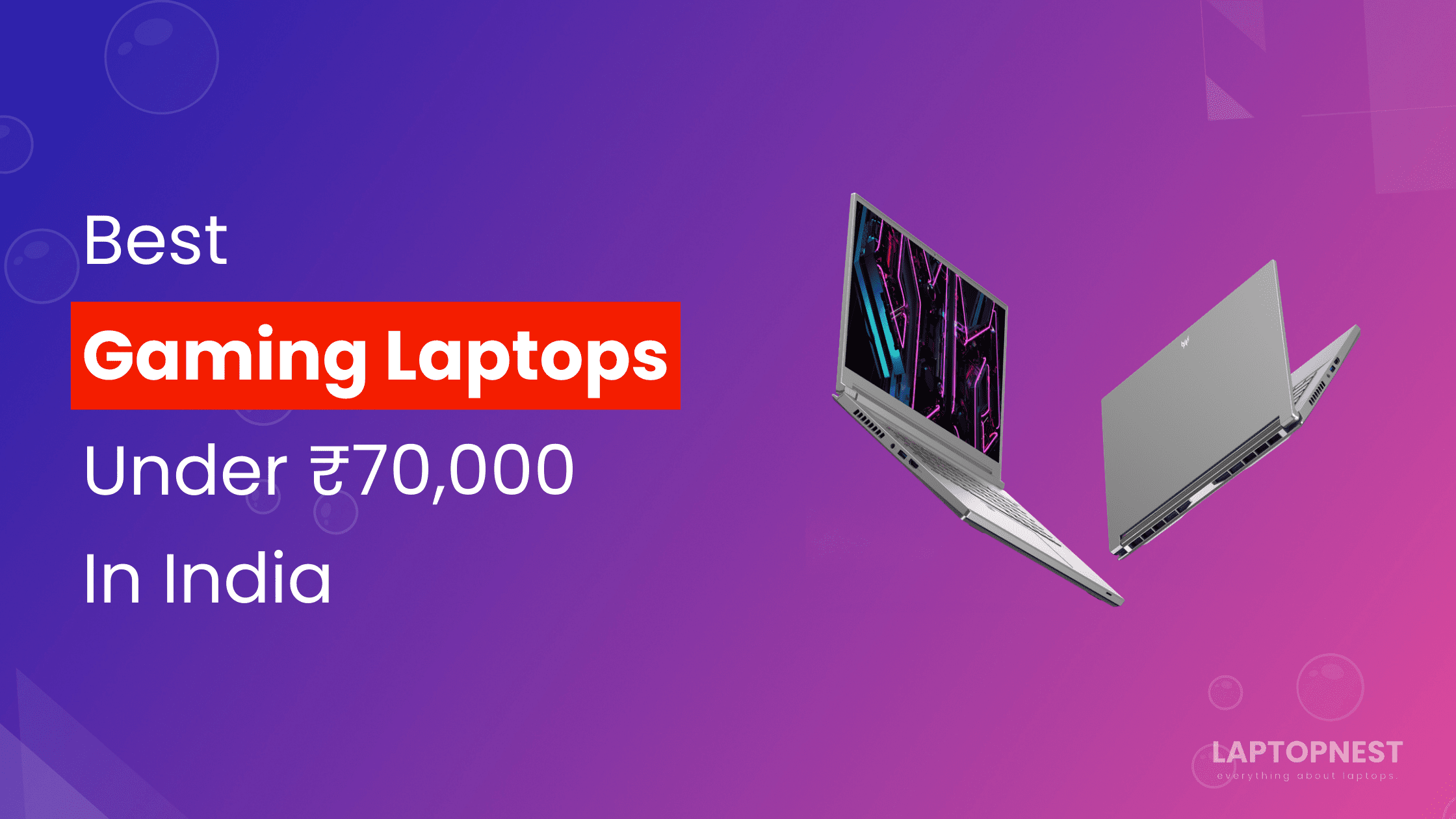Best Gaming Laptop Under 70000 In India (May 2024)
